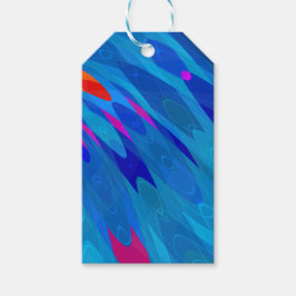 Etiqueta Para Presente Ripple do mar