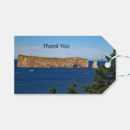 Etiqueta Para Presente Roca Percé no Golfo de São Lourenço