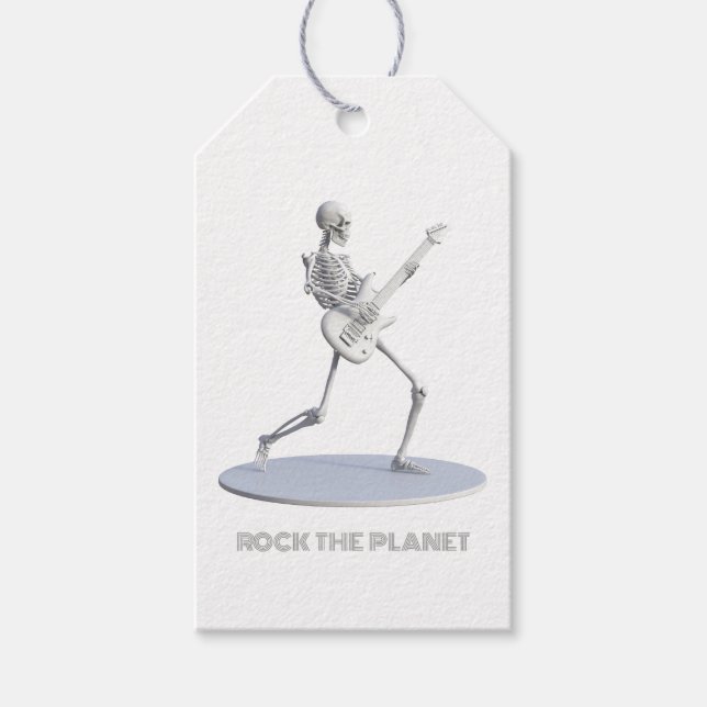 Etiqueta Para Presente Rock The Planet (Frente)