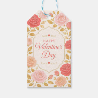 Etiqueta Para Presente Romance do Dia dos Namorados da Gilded Rose