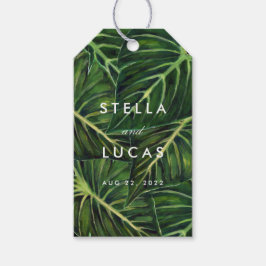 Etiqueta Para Presente Romance tropical II