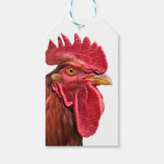 Etiqueta Para Presente Rooster Face