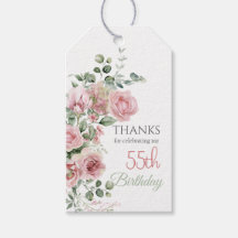 Rosa Corada Folhagem Eucalipto 55º Aniversário Obr