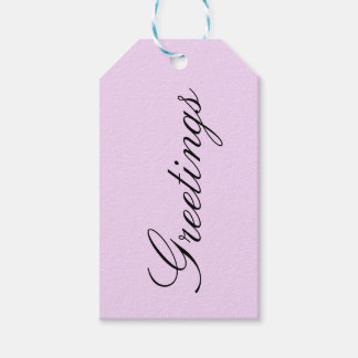 Etiqueta Para Presente Rosa nº1, Rosa Pastel Sólido, Etiqueta de Presente