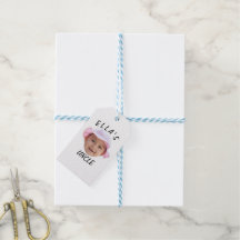 Rosto de Bebê Personalizado Foto Texto Novo Tio