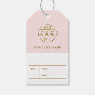 Etiqueta Para Presente Rótulo de Preço de Roupas com Logotipo de Negócios