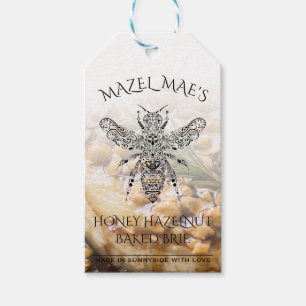 Etiqueta Para Presente Rótulos De Noz De Avelã De Mel Caseiro Personali