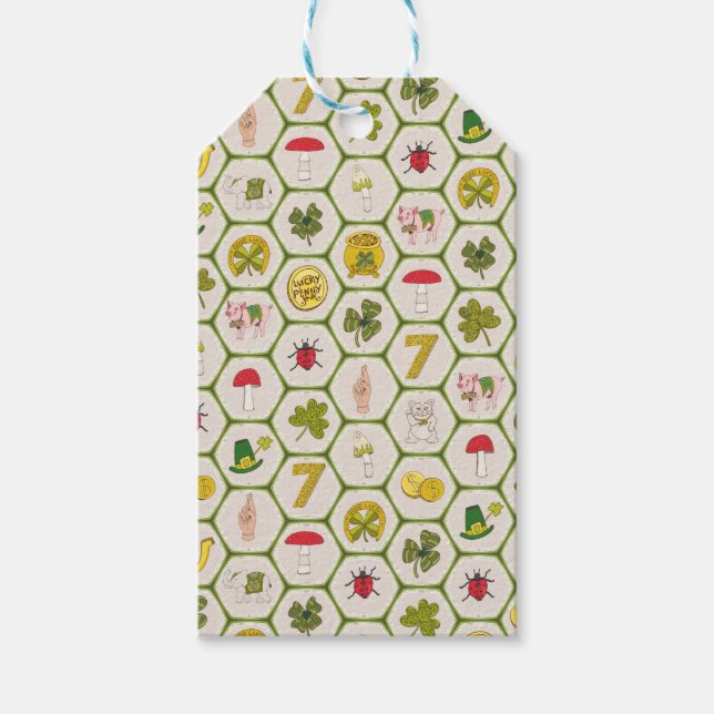 Etiqueta Para Presente Rua, Paddy Luck (Frente)