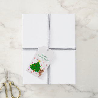 Etiqueta Para Presente Rudolph Tree Red Rudolph Tag Gift, Rebelde de Nata
