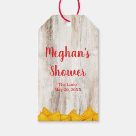 Etiqueta Para Presente Rustic Fiesta Favor Tags | Taco ‘Bout Love or Baby