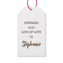 Rustic Simple Handmade with Lot Name