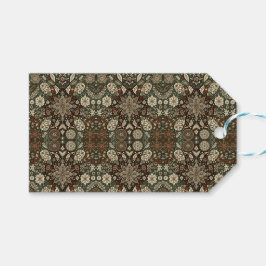 Etiqueta Para Presente Rustic Snowflake