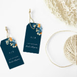 Etiqueta Para Presente Rustic Terracotta Marinho Blue Rust Obrigado Casam<br><div class="desc">Você está procurando por etiquetas únicas e rústicas para presentes de casamento? Olha para o nosso marinho e as nossas etiquetas de presentes de noiva! Bonita para casamentos outono ou qualquer outro evento com tema de outono. Nossa etiqueta de presente laranja queimada é perfeita para uma sensação rústica, com elegância....</div>
