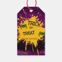 Saco de Doce Favorito de Halloween Trick or Treat