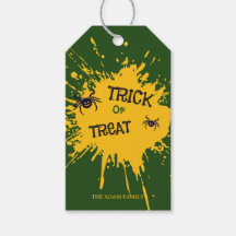 Saco de Tratamento de Favor de Halloween Trick or
