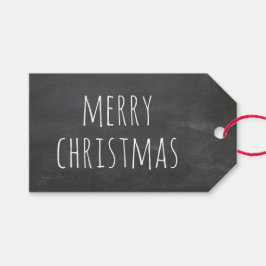Etiqueta Para Presente Sala de Aula com Quadro Negro no Natal | Férias Es