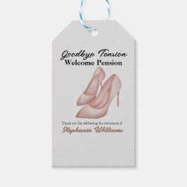 Etiqueta Para Presente Saltos do Serviço de Tensões para Retirada de Mulh