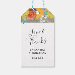 Etiqueta Para Presente Sangue de Sunset Favorita Manipulações