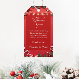 Etiqueta Para Presente Santa Baby Natal Baby Shower Obrigado