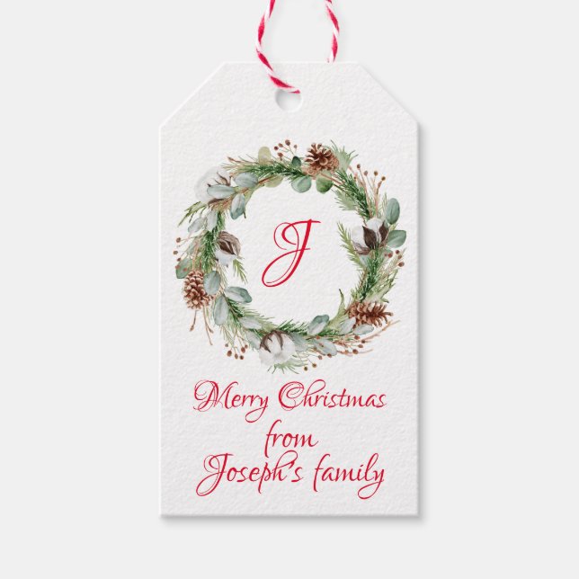 Etiqueta Para Presente Santo Natal (Frente)
