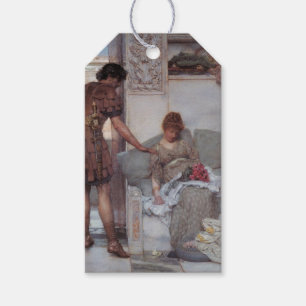 Etiqueta Para Presente Saudação Silenciosa (por Lawrence Alma-Tadema)