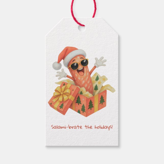 Etiqueta Para Presente saúdam o Natal! (Frente)