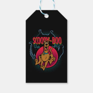 Etiqueta Para Presente Scooby-Doo que funciona dos fantasmas gráficos