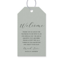 Sea Glass Green Script Elegante Modern Weding