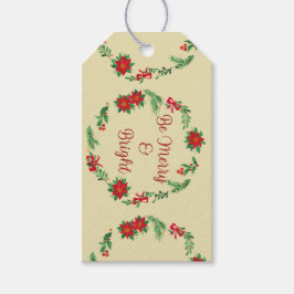 Etiqueta Para Presente Seja feliz e brilhante