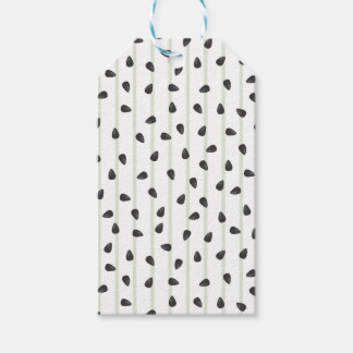 Etiqueta Para Presente Sementes de Melancia Minimalistas e Listras Wra de