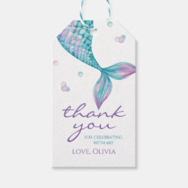 Etiqueta Para Presente Sereia Marcha Sob o Mar Aniversário Favorece a Eti