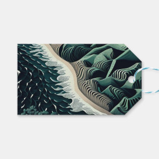 Etiqueta Para Presente Serene Shores