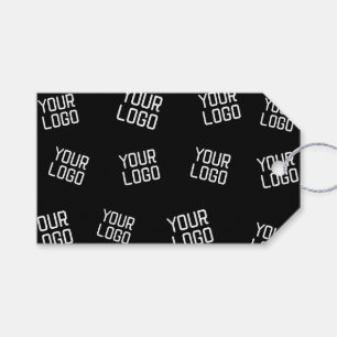 Etiqueta Para Presente Seu logotipo ou imagem   Modelo de aparência aleat