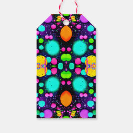 Etiqueta Para Presente shiny Abstract art