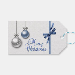 Etiqueta Para Presente Shiny Elegant Christmas Balls