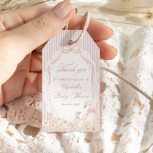 Silly Goose Menina das Flores Baby Shower Agradeci