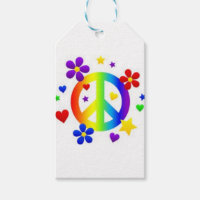 SÍMBOLO HIPPIE DE TIE DYPPIE DO PEAVE LOVE