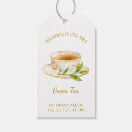 Etiqueta Para Presente Simple Green Tea Hang Tag 