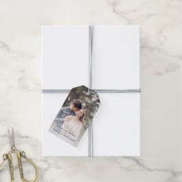 Etiqueta Para Presente Simple romantic Custom Photo Save New Date
