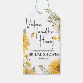 Etiqueta Para Presente Simple She’s Found Her Honey Bee Bridal Shower