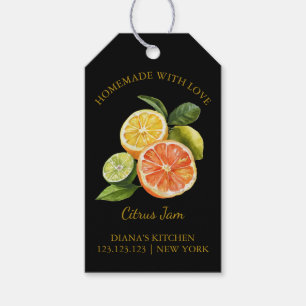 Etiqueta Para Presente Simples Homemade Mistura Citrus Jam Hang Tag l Bla