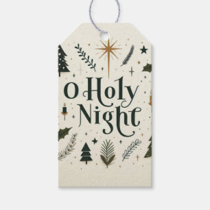 Etiqueta Para Presente Simples Natal O Santa Noite