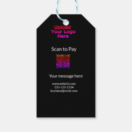 Etiqueta Para Presente Simples varredura mínima para pagar o esquema de l