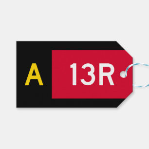 Etiqueta Para Presente Sinal de ponto de retenção A13R