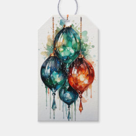 Etiqueta Para Presente Sinfonia de Scarlet & Spruce: Uma Fusão Vermelha e