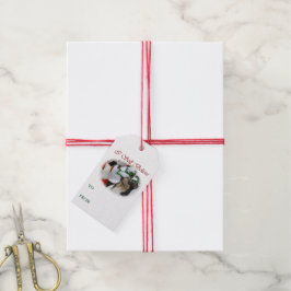 Etiqueta Para Presente Smooth Collie Christmas