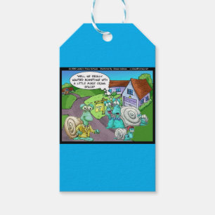 Etiqueta Para Presente Snail Real Estate Sales Funny Gifts & Coleções