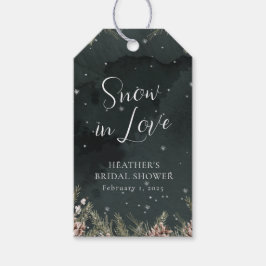 Etiqueta Para Presente Snow In Love