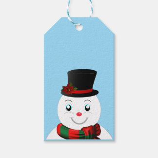 Etiqueta Para Presente snowman