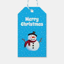 Etiqueta Para Presente Snowman Gift Tags